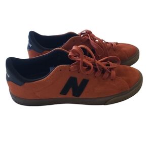New Balance NB CT 210. Pro Court Family. Burnt Orange Suede Shoes Size 9.5.